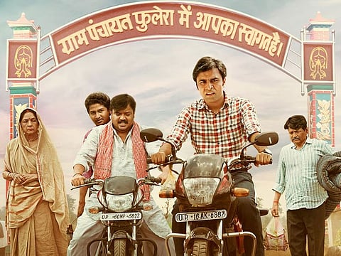 'Panchayat 3' follows the journey of Abhishek, an urban engineering graduate, who becomes a Panchayat secretary in the remote village of Phulera, Uttar Pradesh, due to a lack of better job options.