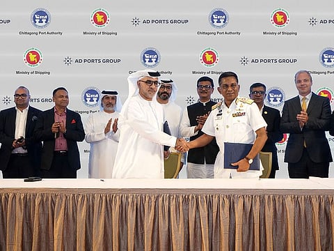 Abdulla AlHmoudi, UAE Ambassador, Head of the UAE Mission to Bangladesh and Mr. Khalid Mahmud Chowdhury, MP, Honourable Minister of State.