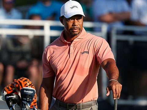 Tiger Woods is making his first start since the Masters Tournament