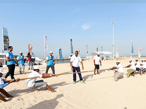 Fun games form part of the Sir Bu Nair Festival, whih seeks to boost the promote the preservation of the environment and heritage.