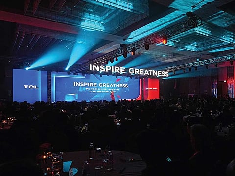 TCL MEABG launch event in Istanbul, Turkey.