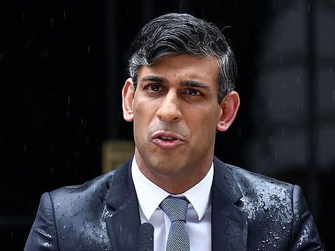 Britain's Prime Minister Rishi Sunak