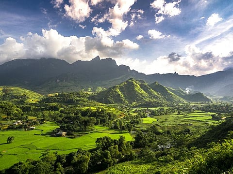 Hà Giang is a province in northern Vietnam. It's known for its forested limestone and granite mountains. Picture used for illustrative purposes.