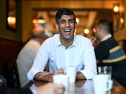 British Prime Minister and Conservative Party leader Rishi Sunak.