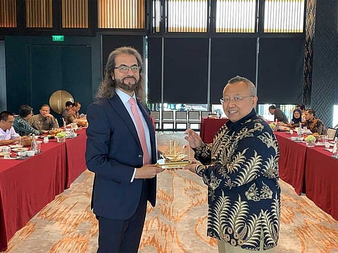 Mr. Muhammad Neil El Himam, Deputy Chairman for Digital Economy and Creative Products at the Ministry of Tourism and Creative Economy, and Mr. Mirza Asrar Baig, CEO of CTM360.