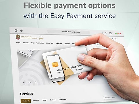 The Ministry of Health and Prevention on Tuesday announces to launch an “Easy Payment" Initiative.