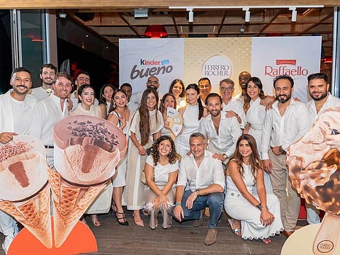Ferrero illuminates Dubai sky to unveil new ice cream range in the UAE