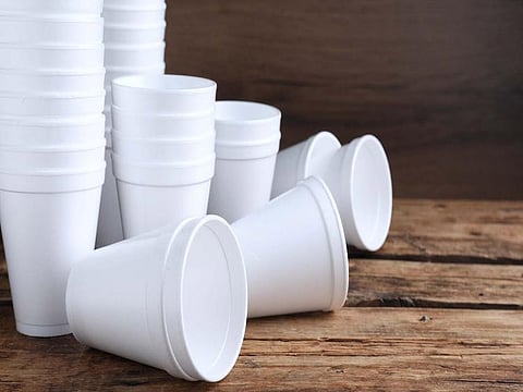 Styrofoam cups are commonly used to serve tea at cafeterias. These are included in a list of items banned from June 1, 2024.