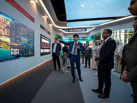 Sharjah delegation in China, led by Sheikh Fahim Al Qasimi, Chairman of the Department of Government Relations