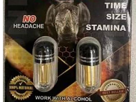 One of the fake 'Rhino' products listed by DoH