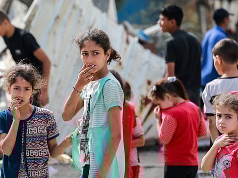 “A food survey by aid agencies in May found that 85 per cent of children did not eat for a whole day at least once in the three days before the survey was conducted,” it added.