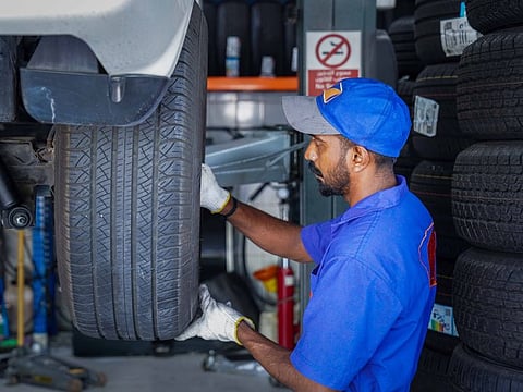 High temperatures can lead to tyre damage, increased fuel consumption, and engine strain. Picture used for illustrative purpoeses.
