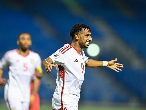 Harib Abdulla scored a brace against Nepal