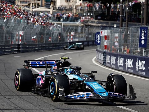 File Photo: Alpine's Pierre Gasly in action during the Monaco Grand Prix - Circuit de Monaco, Monaco.