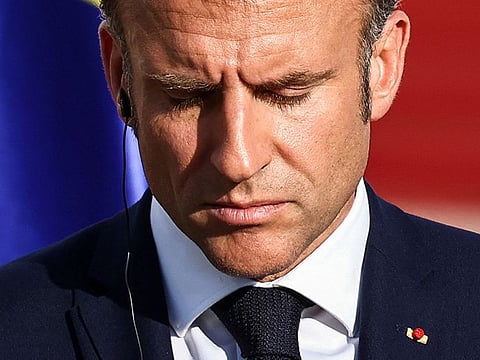 French President Emmanuel Macron