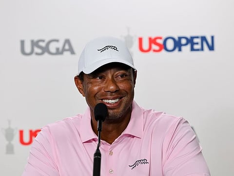 Tiger Woods has won three U.S. Open trophies