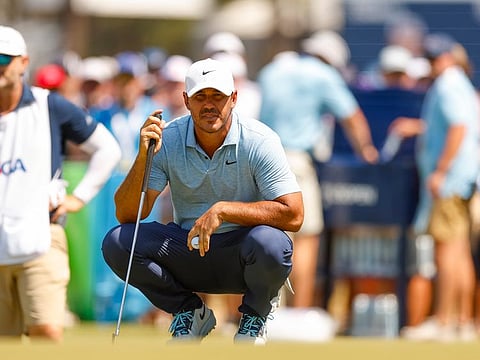 Brooks Koepka is seeking a third U.S. Open trophy this week