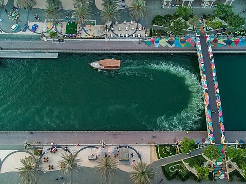 Al Qasba (pictured above) will be the venue for the Jungle Book children's show, while other locations like the Majaz Waterfront will provide families with activities and performances to enjoy.