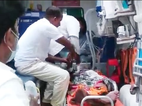 Since Wednesday more than 100 people, suffering from vomiting, stomach ache and diarrhoea, have been admitted to hospitals in the Kallakurichi district.