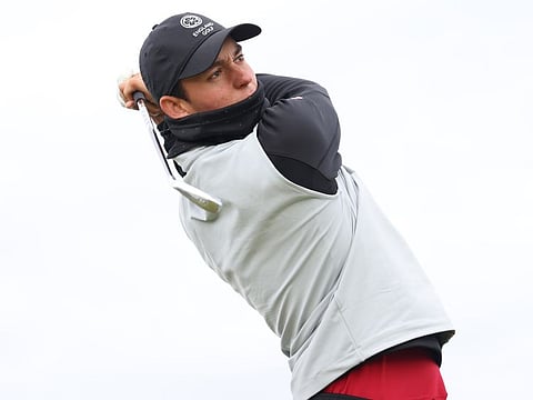 Josh Hill in action at The Amateur Championship