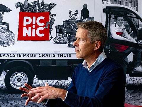 Picnic food and grocery delivery company CEO Michiel Muller.