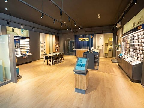 Jotun Paints Sharjah shop.