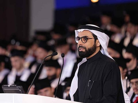 Salah Bukhatir, Chairman of BEAM, announcing the transformative initiatives