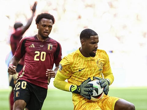 France's goalkeeper Mike Maignan has stepped up superbly during this Euro 2024 Championships.