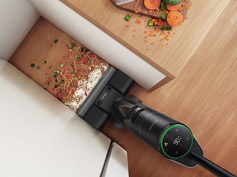 Dreame's vacuum cleaners are powerful and efficient. The H12 Pro (pictured), for instance, can take care of both wet and dry messes.