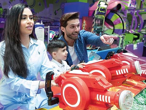 Fun City is back at Dalma Mall. The expansive Play Area features interactive slides, ball pools, and colorful obstacle courses, ensuring endless fun for your kids.