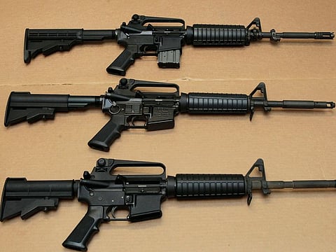 AR-15s fire high-velocity bullets that travel at triple the speed of a handgun round, are accurate over long distances, and cause expansive, devastating wounds to soft tissue and internal organs.