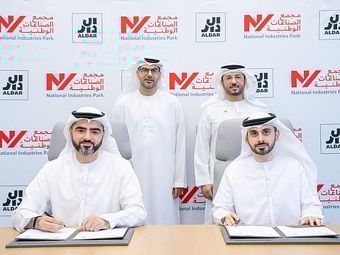 The project represents a portion of Aldar's Dh1 billion investment plan to expand its logistics real estate business in Abu Dhabi and Dubai
