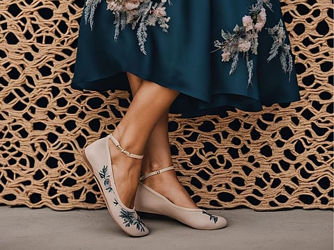 Want a closed shoe that's still light and breathable? Mesh flats are the perfect summer pair.