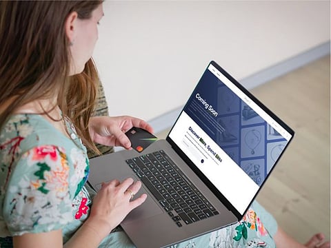 A user exploring the upcoming PrivAE private sales platform, set to launch soon in the UAE.