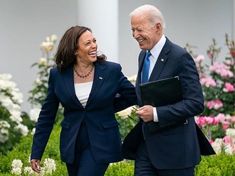 US President Joe Biden and Vice President Kamala Harris.