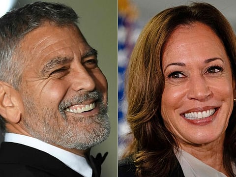 Hollywood star George Clooney — one of the first high-profile Democratic activists to urge Joe Biden not to seek reelection — on Tuesday announced his backing for Harris, while hailing Biden’s exit.