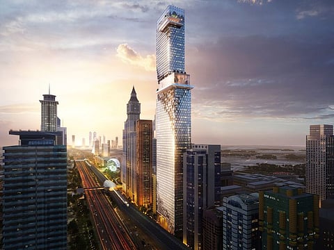 The skyscraper will be located in in Dubai International Financial Centre.