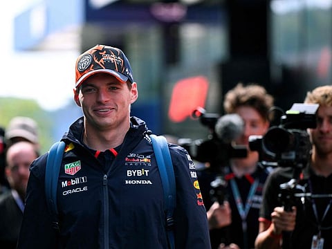 Max Verstappen goes into Sunday’s race knowing that, if he collects one more penalty point on his racing license, he will automatically miss the Austrian Grand Prix later this month.