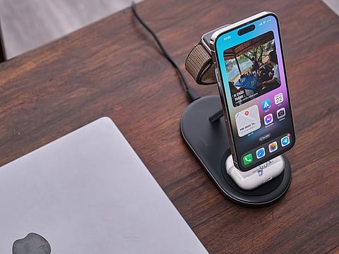 Ditch cords and cables for a neater solution; wireless charging stations for your Apple devices come with fast charging capabilities, and ample space for all your gadgets.