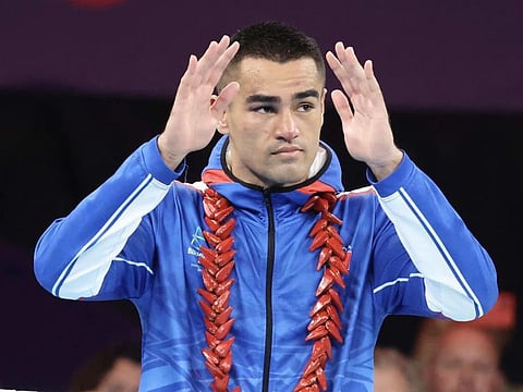 25-year-old Ato Plodzicki-Faoagali lost on points to Belgian fighter Victor Schelstraete.