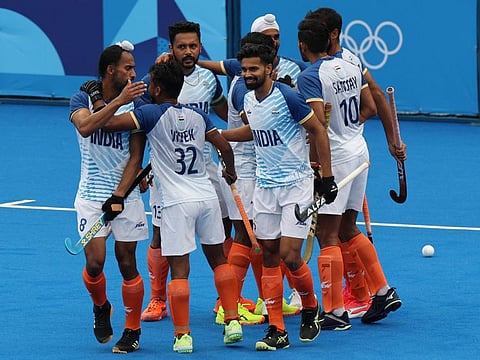 Indian players are able to soak up the pressure of Olympics as the eight-time champions stay in the hunt after staying unbeaten in two games.
