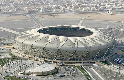 Jeddah’s King Abdullah Sports City Stadium is undergoing a major refit.