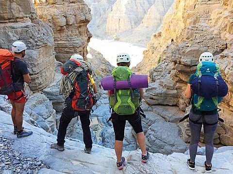 Indulge in adventure activities around the Al Hajar Mountains