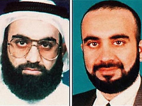 This undated FBI file image shows Khalid Shaikh Mohammed, as he appeared on the FBI's Most Wanted Terrorists website. The United States has reached plea agreements with 9/11 mastermind Khalid Sheikh Mohammed and two other defendants, the Pentagon said on July 31, 2024.