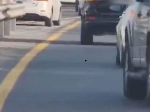 Illustrative image. During the first half of 2024, 80 accidents were due to motorists not adhering to mandatory lanes.