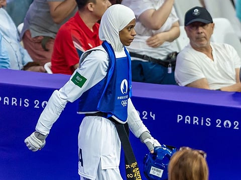 Despite trailing 2-6 in the first set, Donia Abu Taleb staged an impressive comeback, winning the second set 5-4 and the third set 10-0.