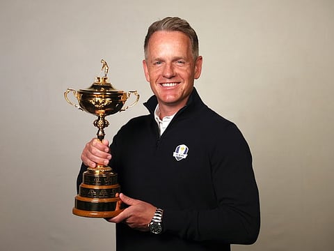 Luke Donald will lead Ryder Cup Team Europe