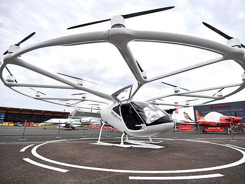 German manufacturer Volocopter has been conducting test flights in the Paris region for several years.