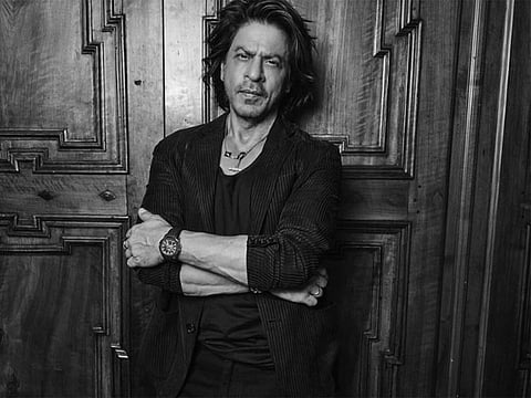 Shah Rukh's dapper look for the festival definitely acted as a feast for the eyes.