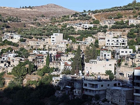 A Unesco heritage Palestinian village in the occupied West Bank, south of Jerusalem. Settlements built in the West Bank and other territory Israel captured in the 1967 war are considered illegal under international law.